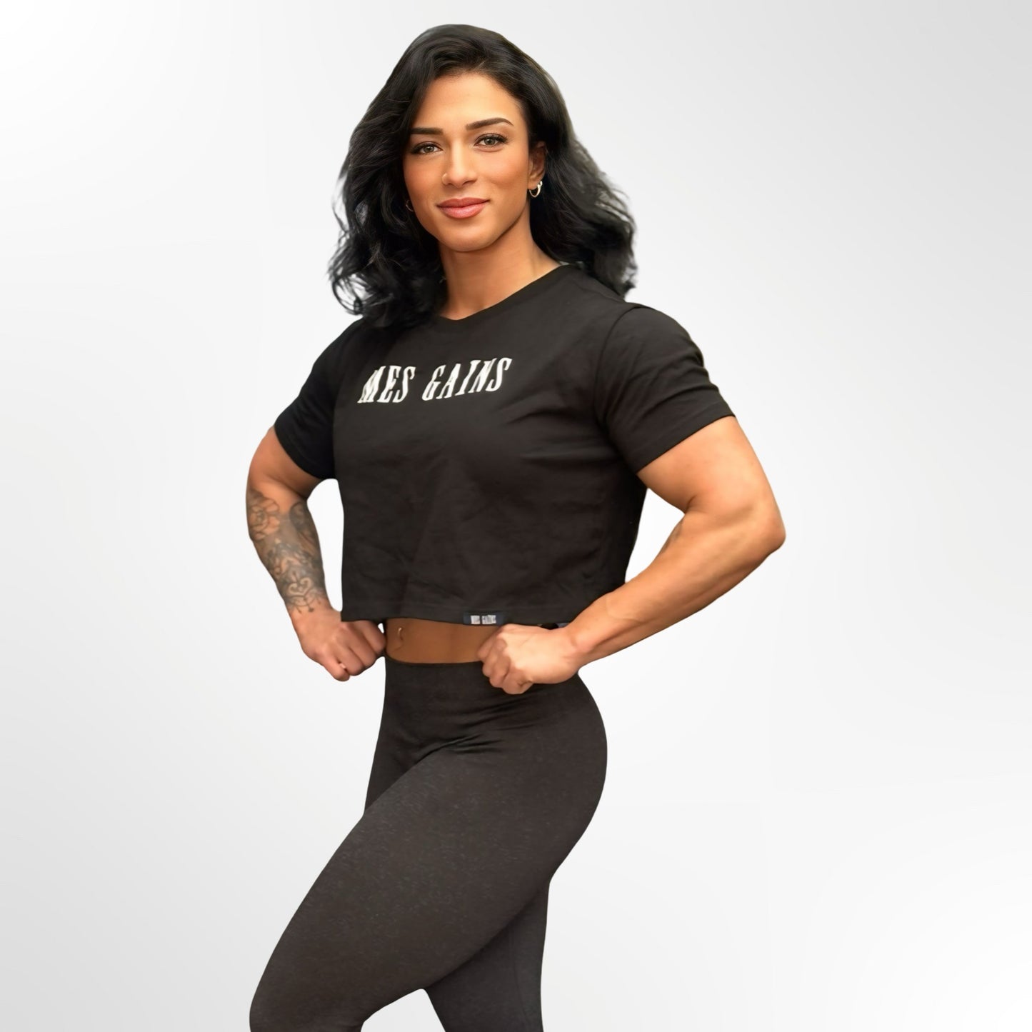 "Eprus Crop" Black