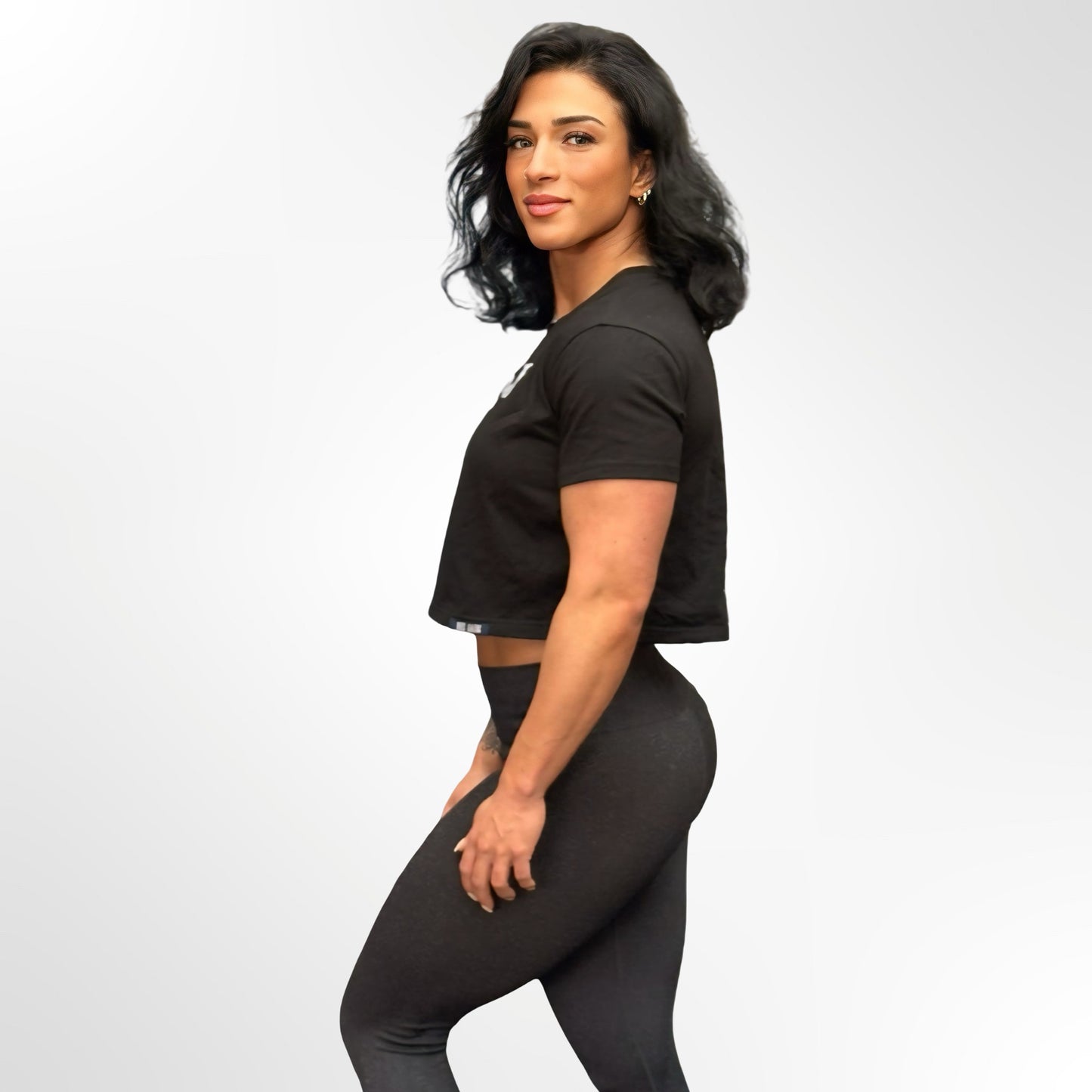 "Eprus Crop" Black